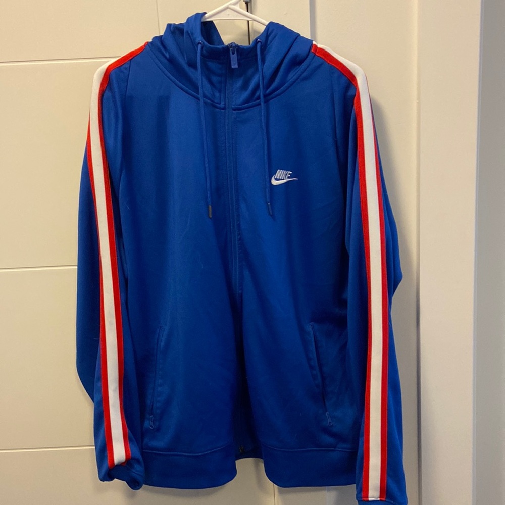 Red White and Blue XL Nike Full Zip